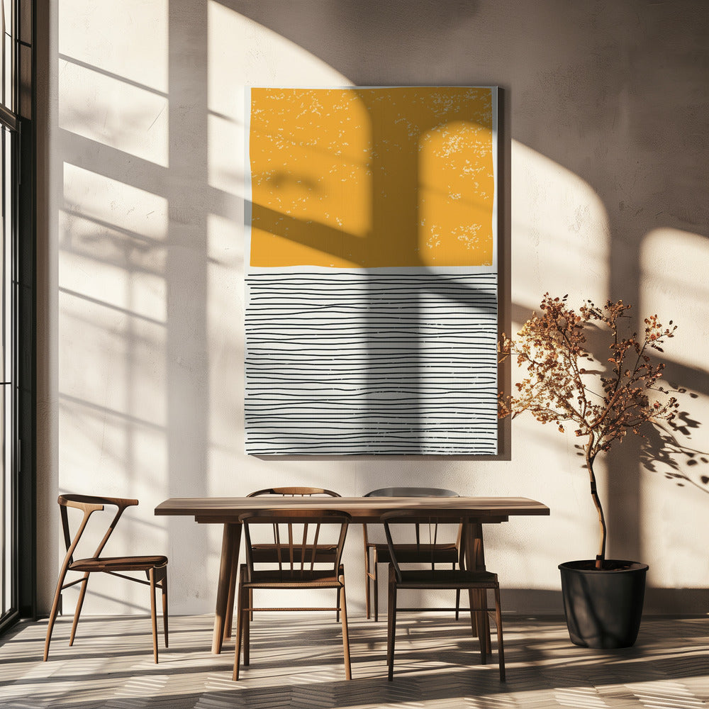 Minimal Yellow | Canvas
