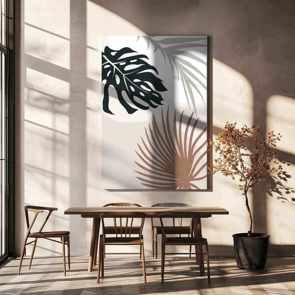 Tropical Leaves No3 | Canvas