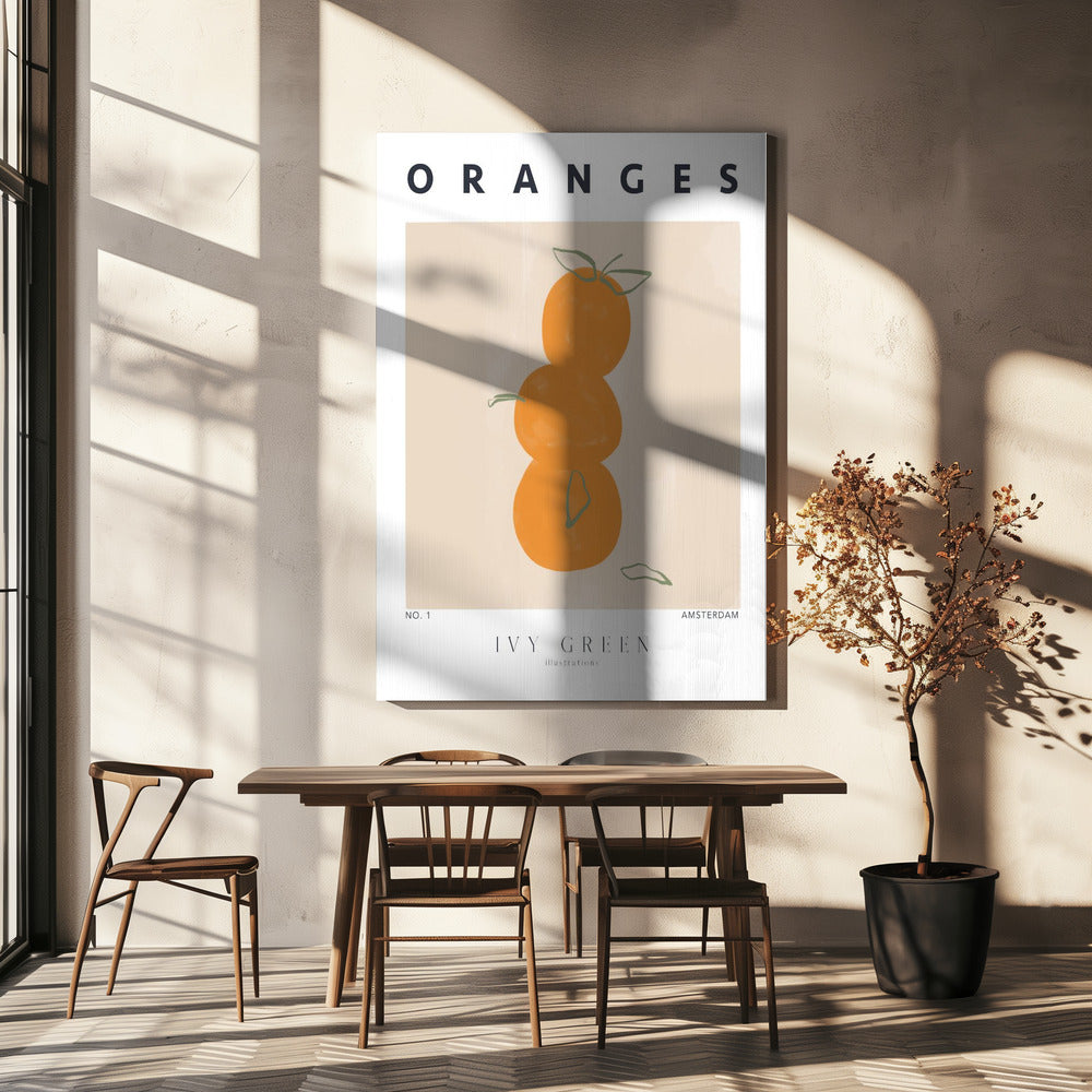 Oranges | Tableaux sur Toile