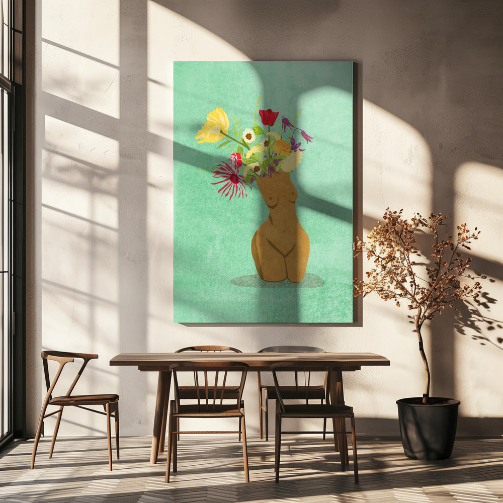 Jag är en vildblomma | Canvas