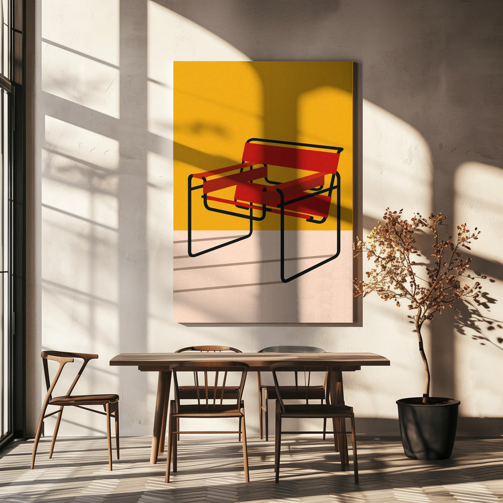 Krzesło Wassily Marcel Breuer | Wydruki na łótnie