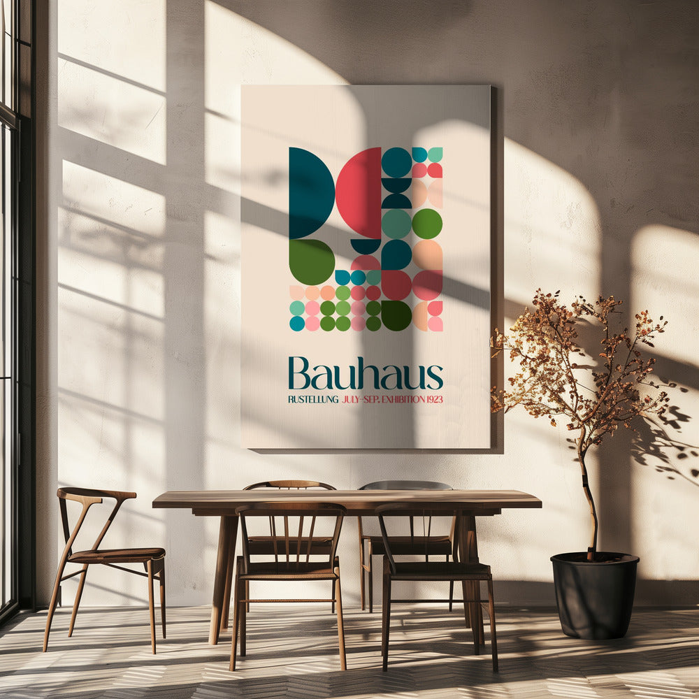 Bauhaus-kasser 2 | Lærredsbilleder