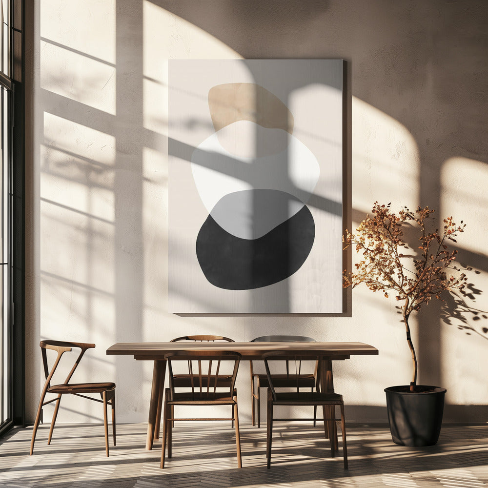 Formes Boho Beiges | Tableaux sur Toile