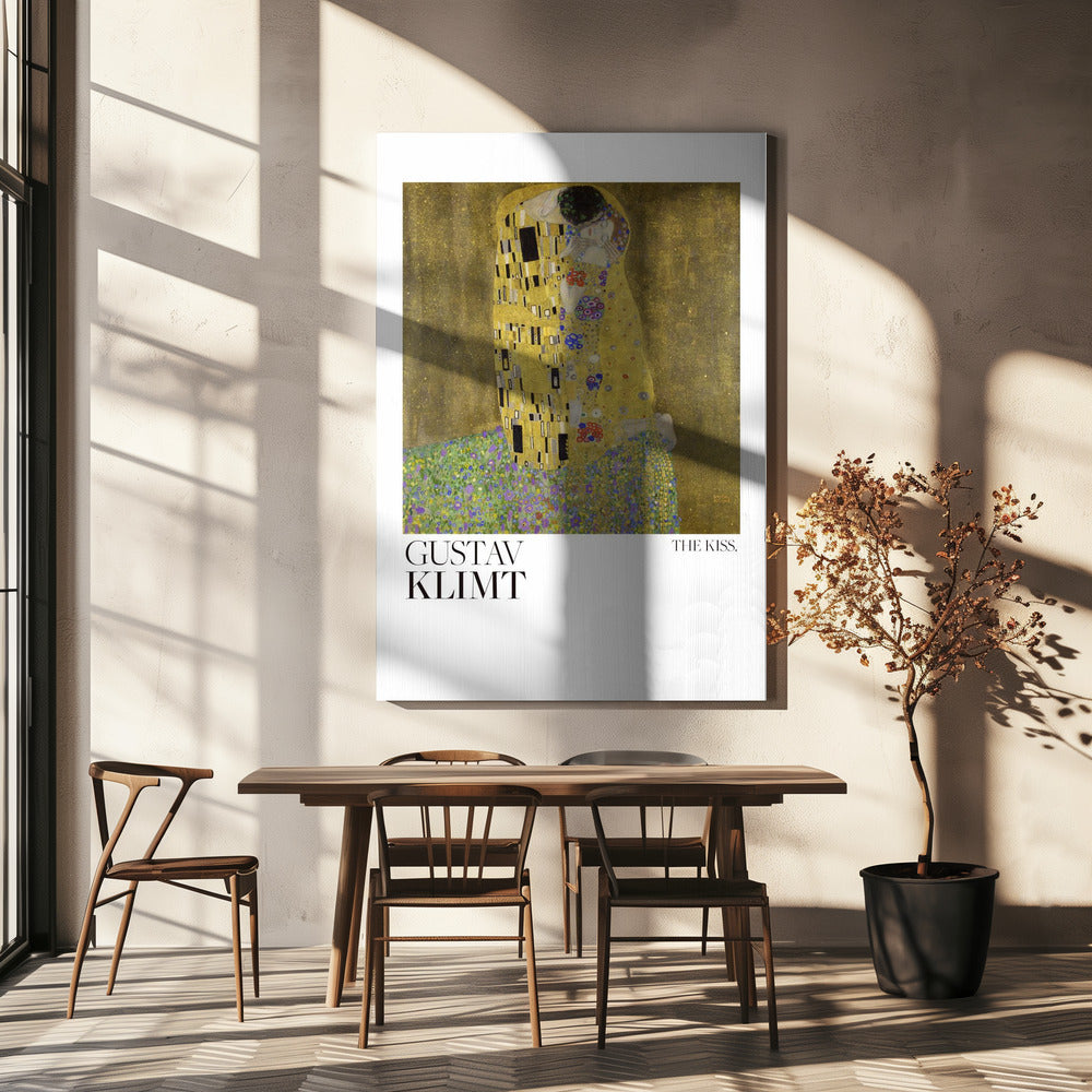 Kysset (1907–1908) Plakater - Kunsttryk | Lærredsbilleder