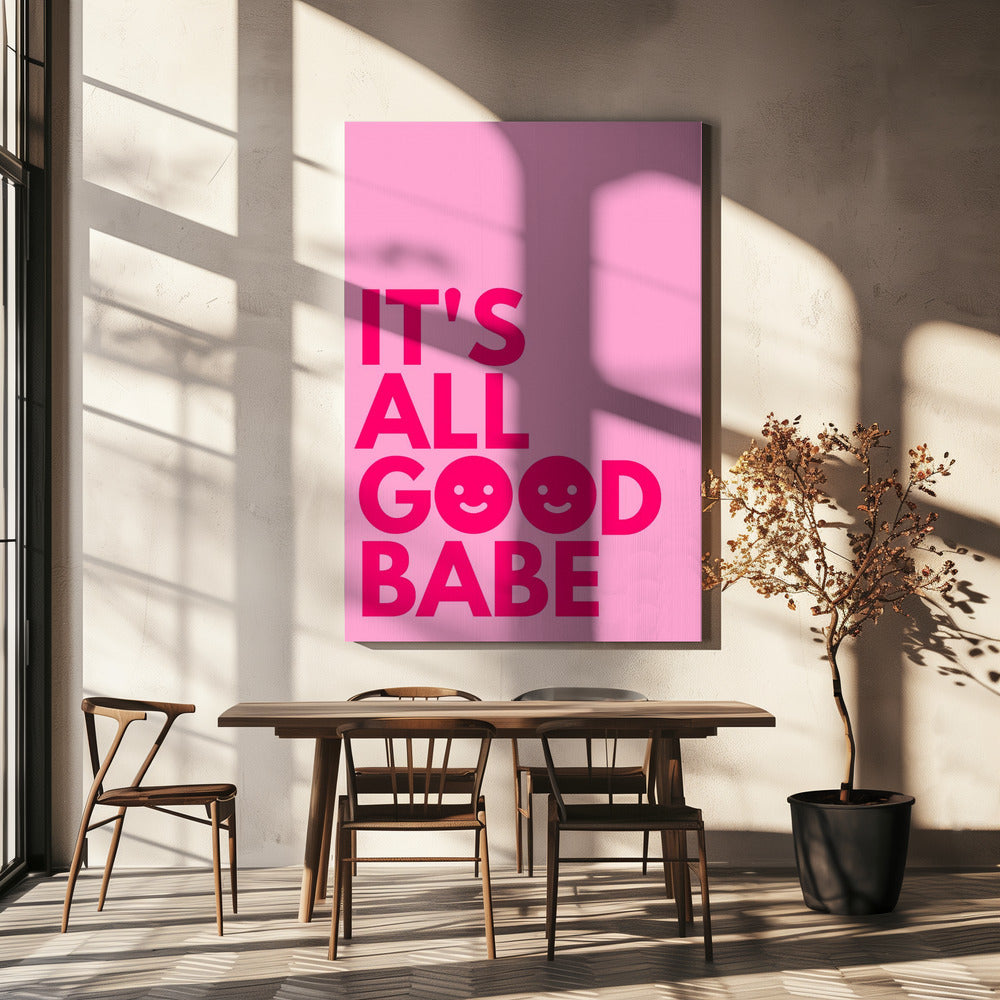 Pink Cheer Vibes | Canvas