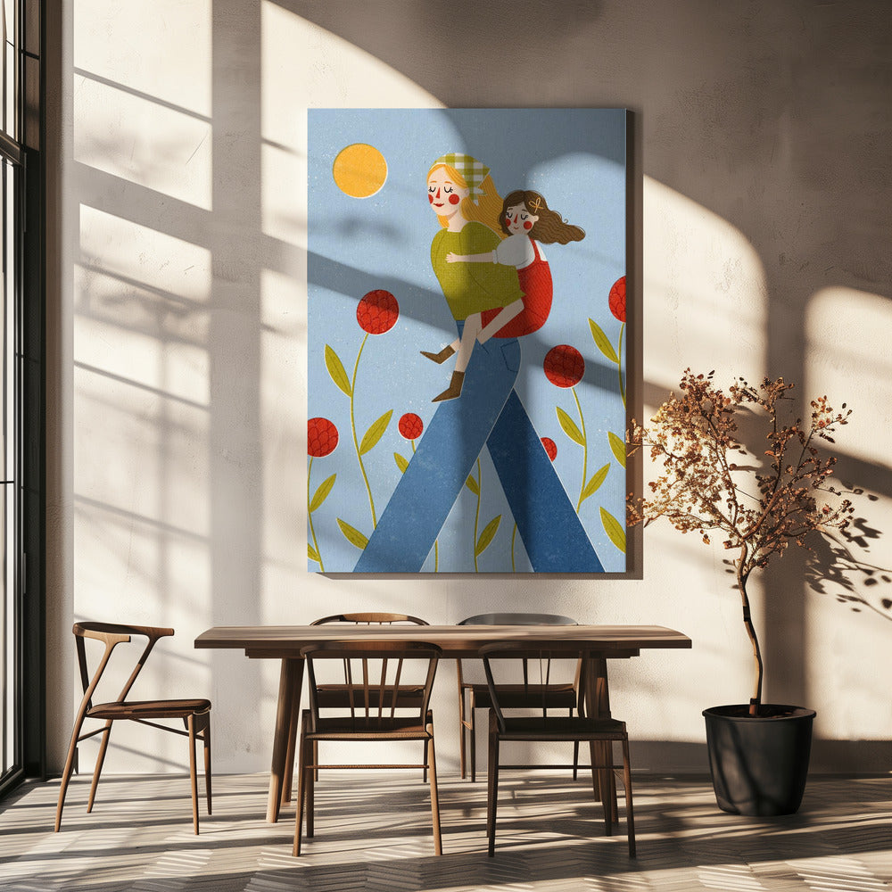 Piggy Back | Canvasprints