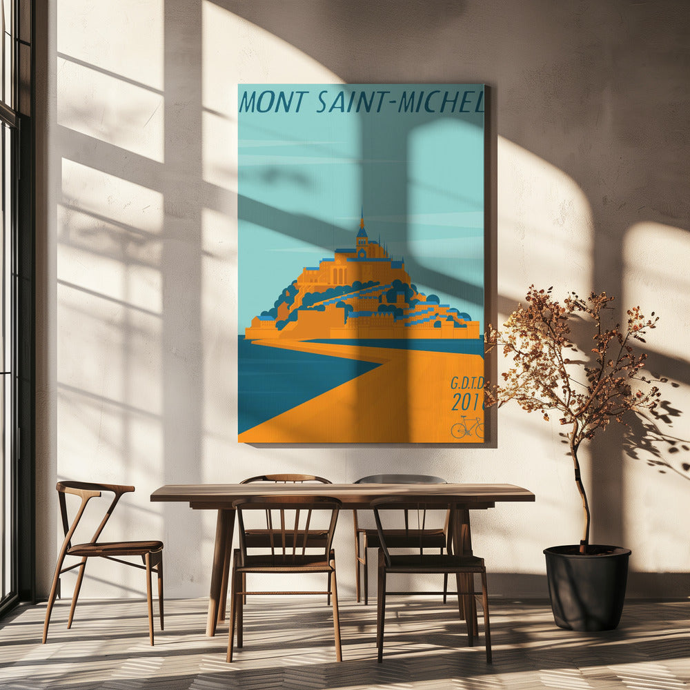 Mont Saint Michel | Tableaux sur Toile