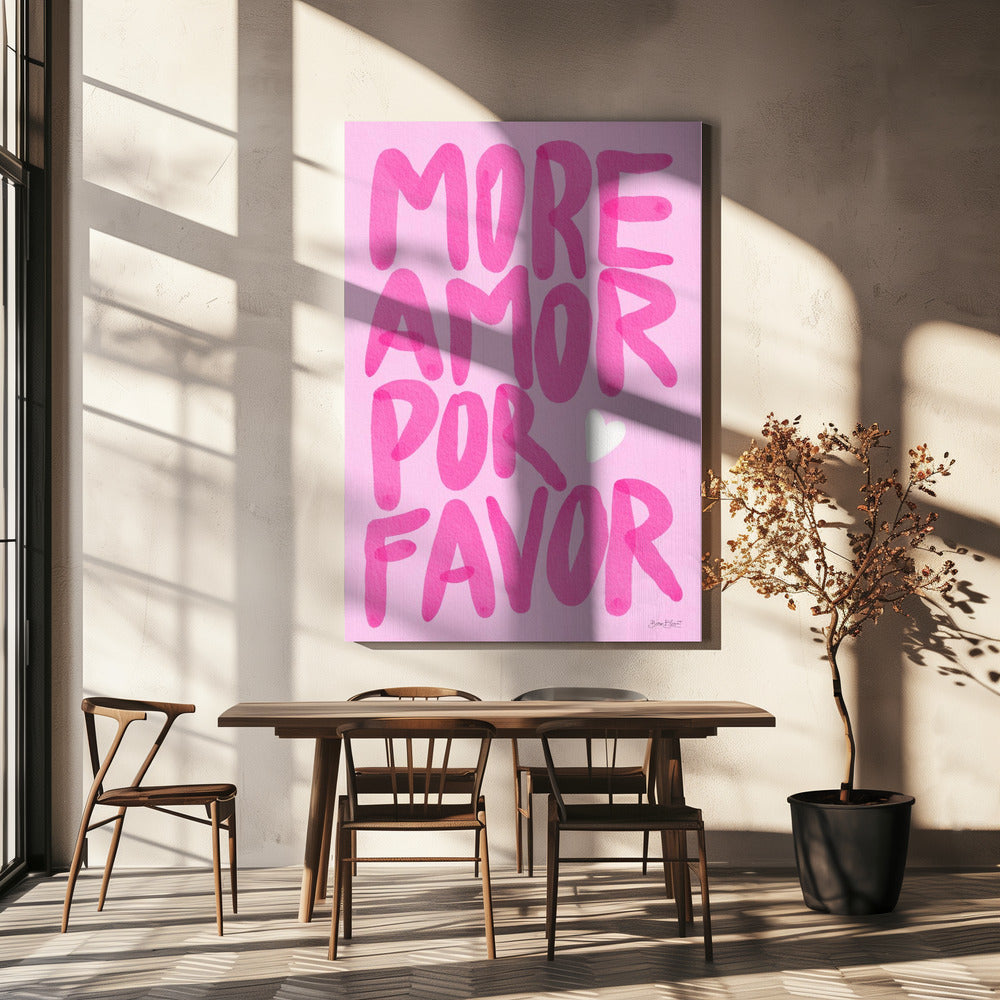Mer kärlek tack | Canvas