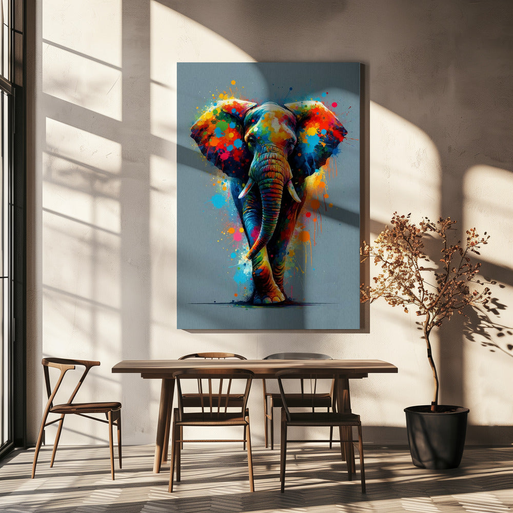 Der Elefant | Leinwand-Bilder