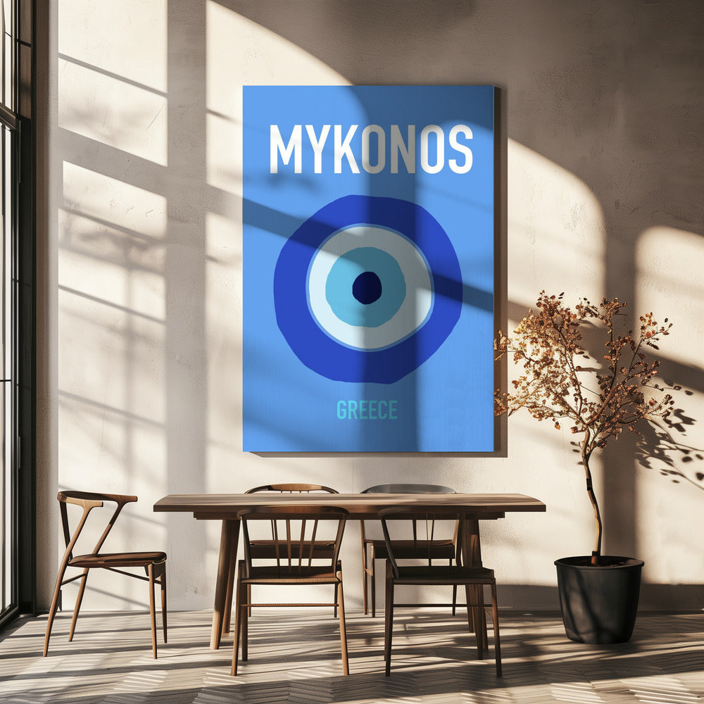 Mykonos | Stampe su Tela