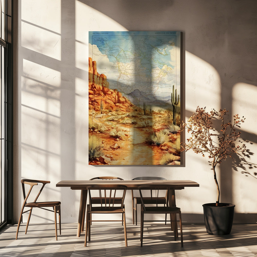 Wüste von Arizona | Leinwand-Bilder