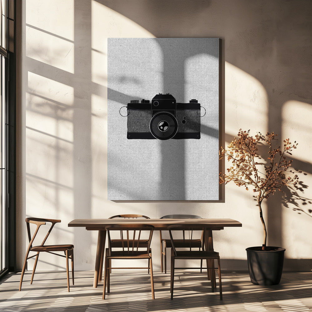 Vintage Filmkamera | Leinwand