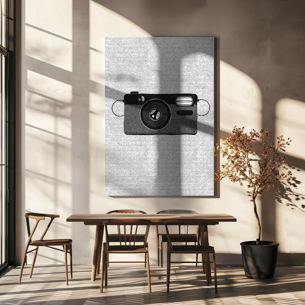 Vintage Filmkamera | Leinwand