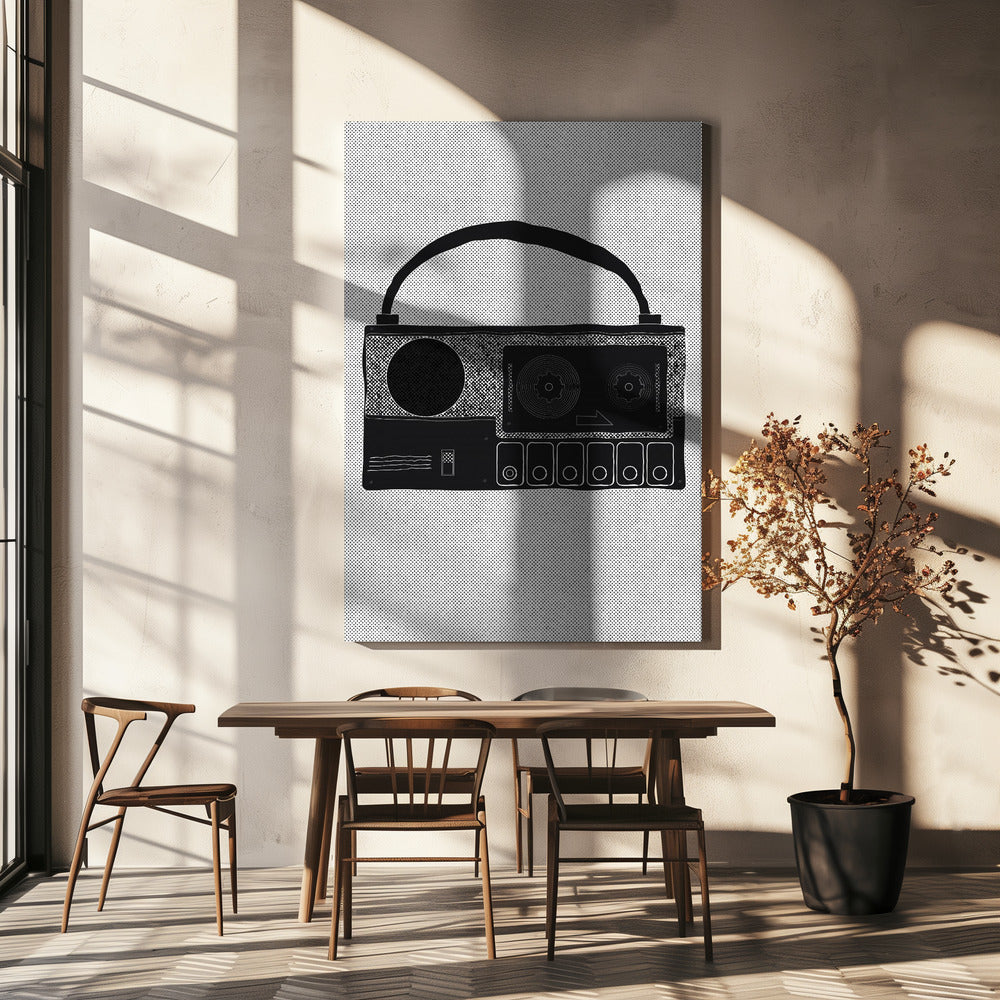 Cassette Tape Recorder | Canvas
