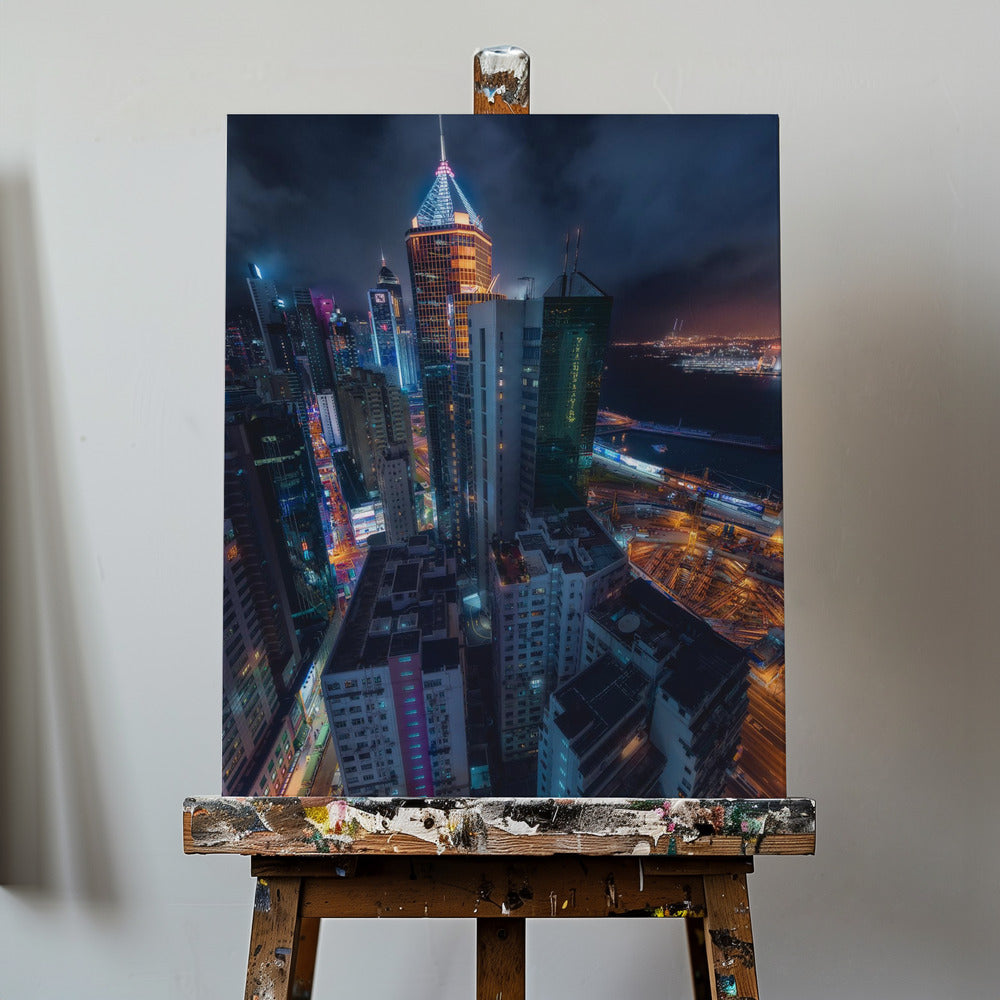 Flyger till Hongkong | Canvas