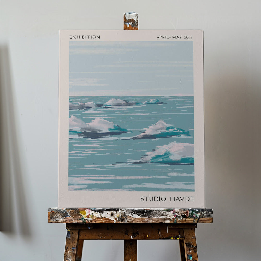 Studio Had Zeegezicht | Canvasprints