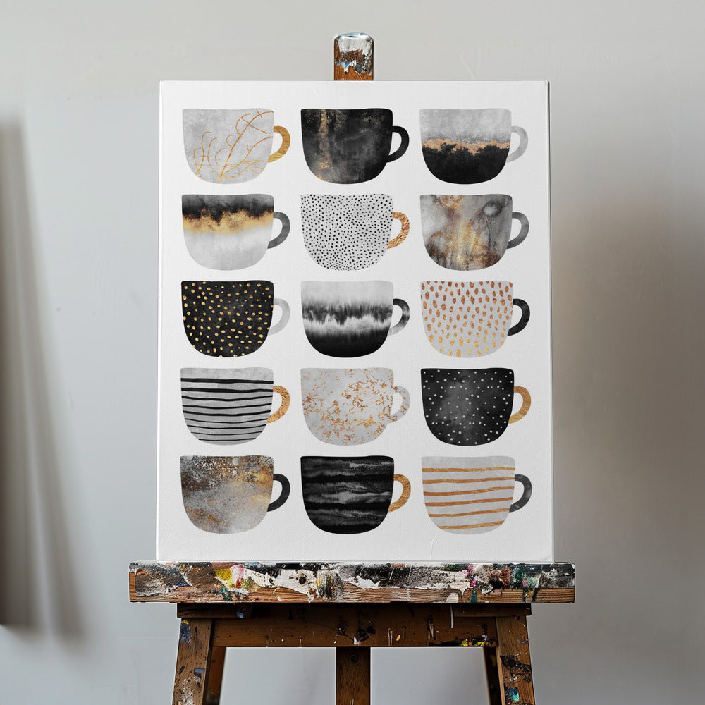 Pene kaffekopper | Lerretsbilder