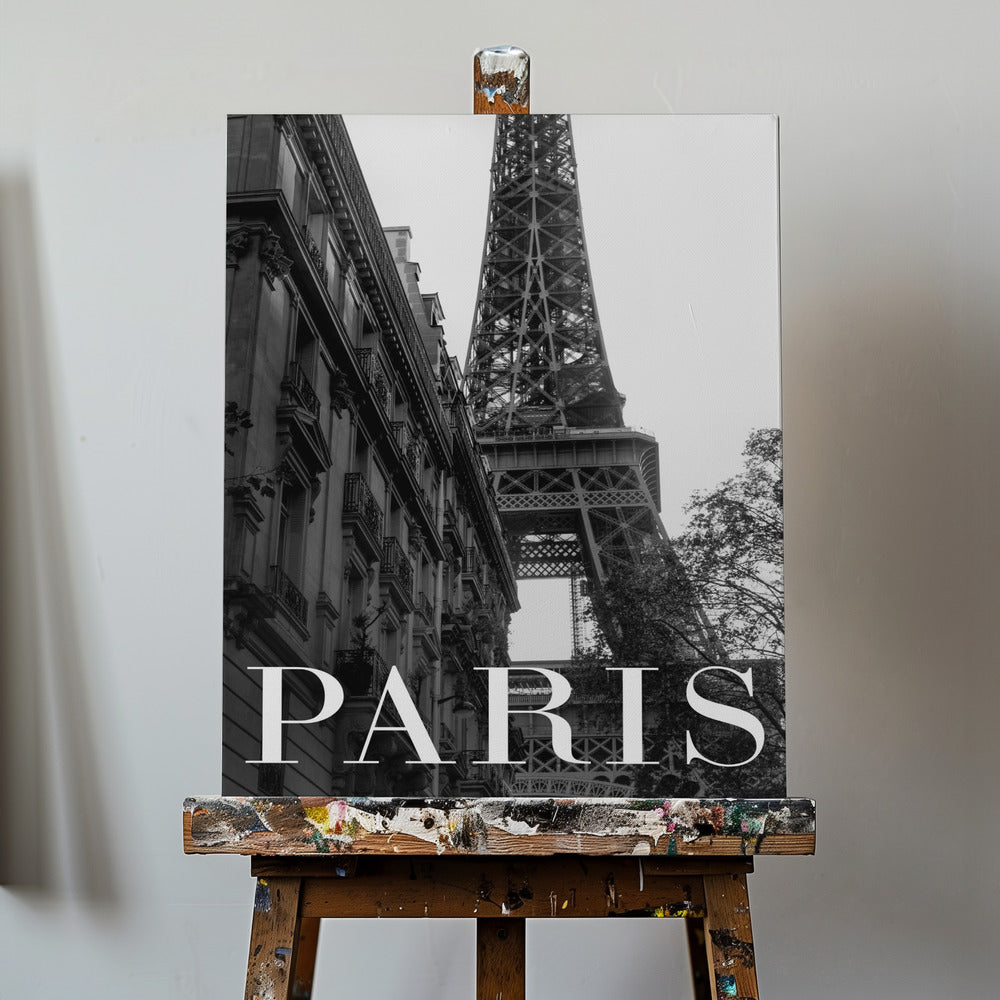 Parigi Testo 1 | Stampe su Tela