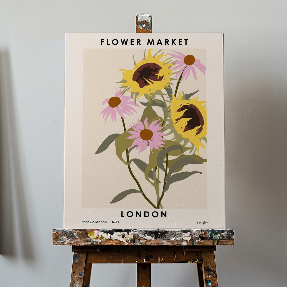 Flower Market. London | Canvas