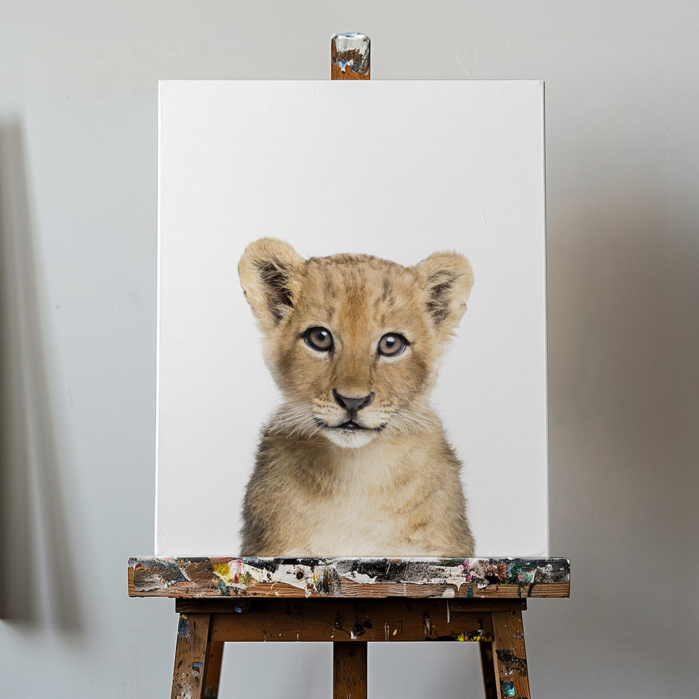 Baby Lion | Canvas