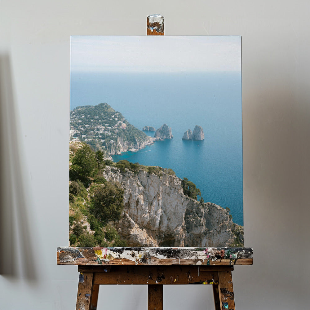 Coast of Capri Italy | Canvas