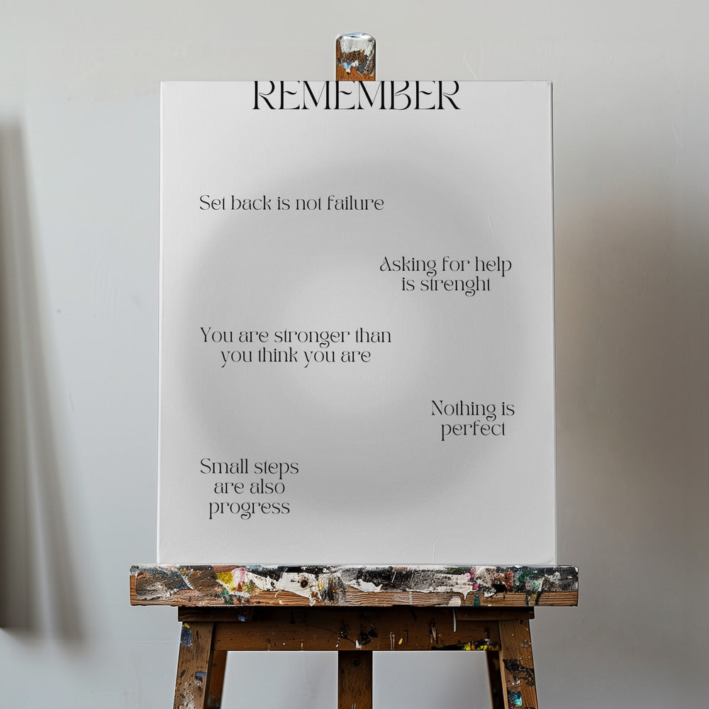 Motivational Aura Poster | Canvas