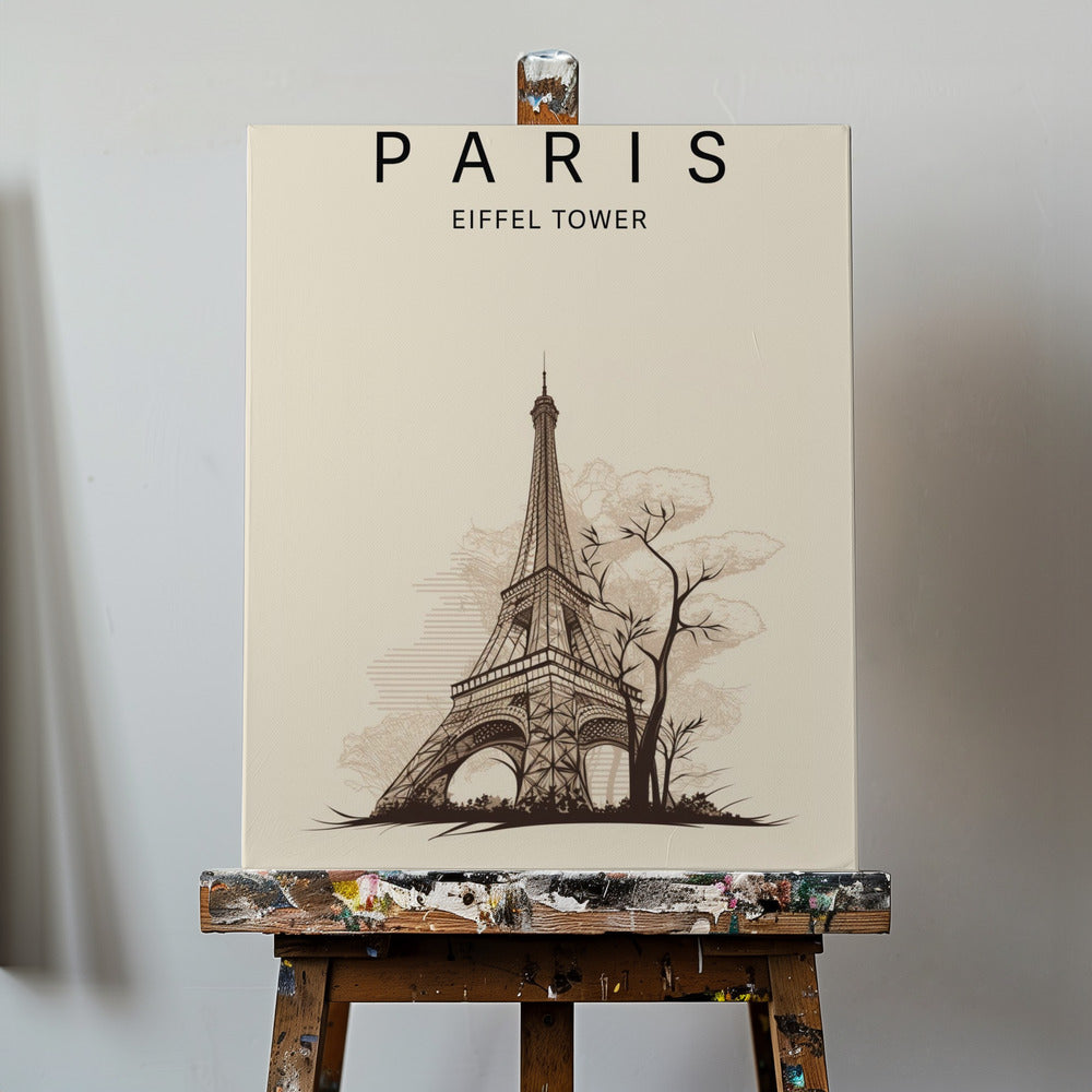 Eiffeltårnet i Paris | Lerretsbilder