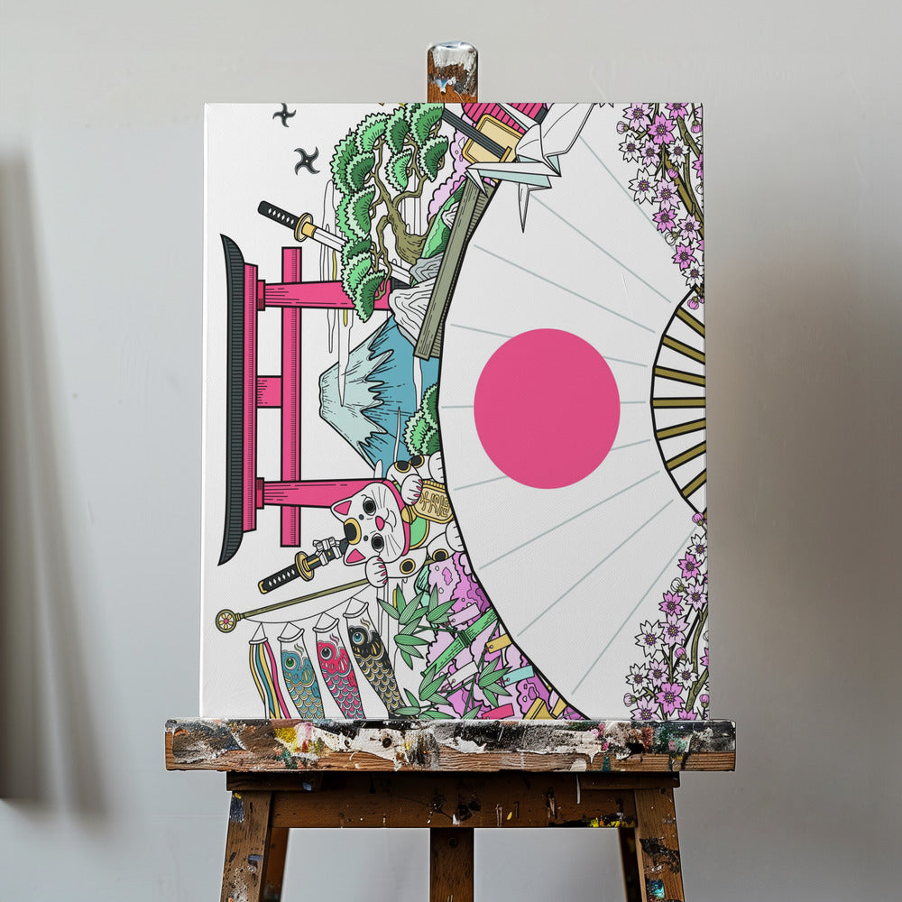 Tout ce que le Japon a à offrir | Tableaux sur Toile