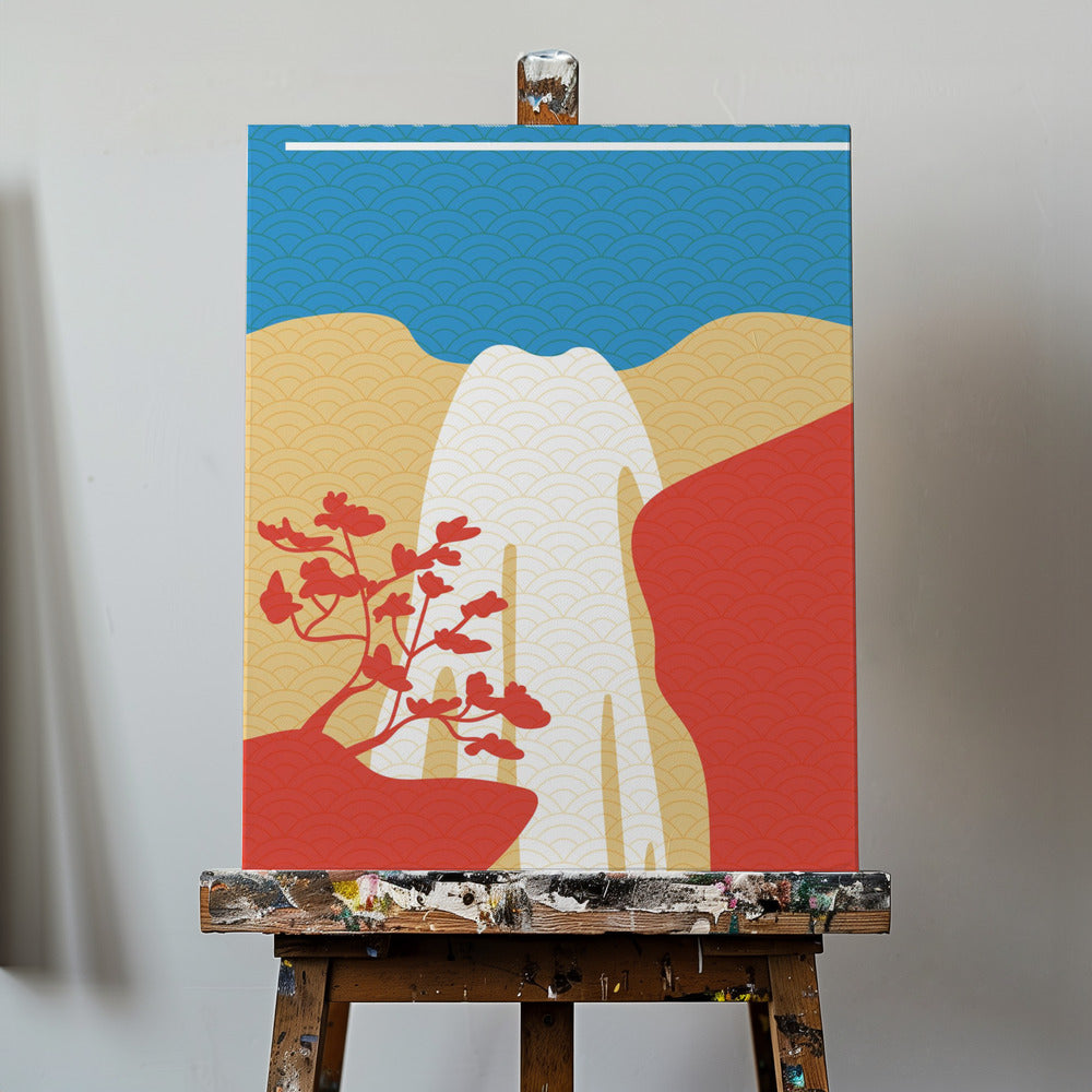Voyage au Japon Minimilisme I | Tableaux sur Toile