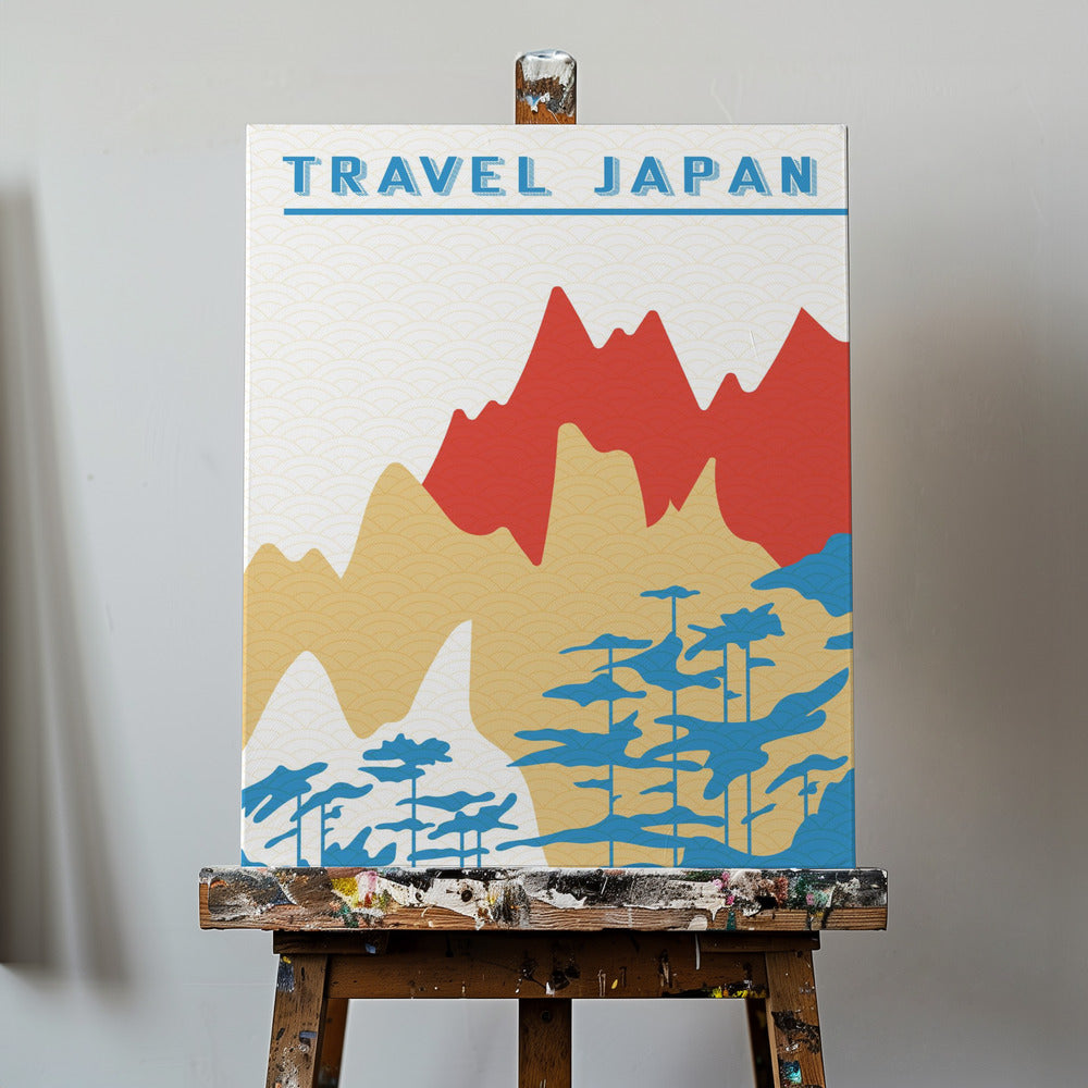 Voyage au Japon Minimilisme III | Tableaux sur Toile