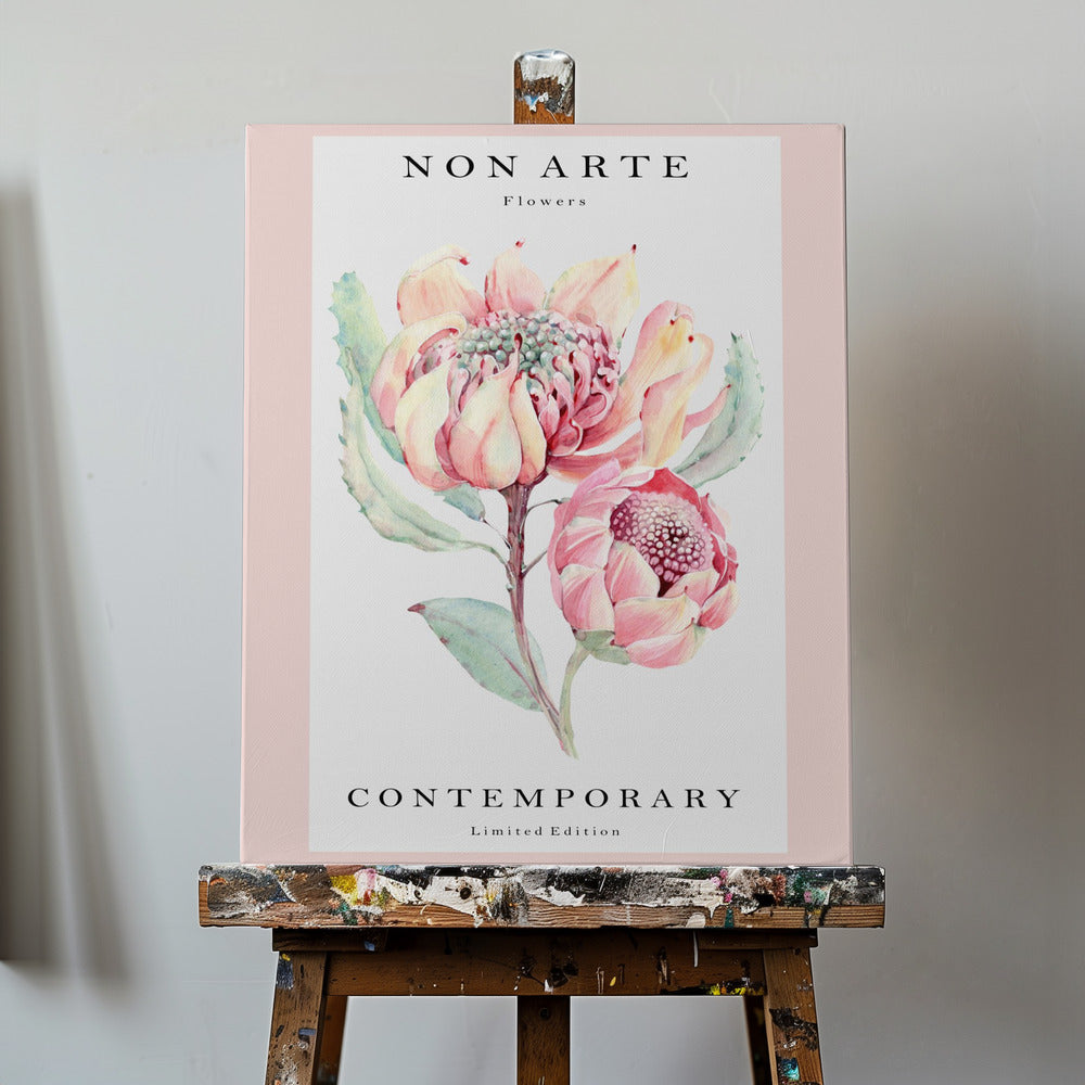 Ikke kunst rose blomst | Lærredsbilleder