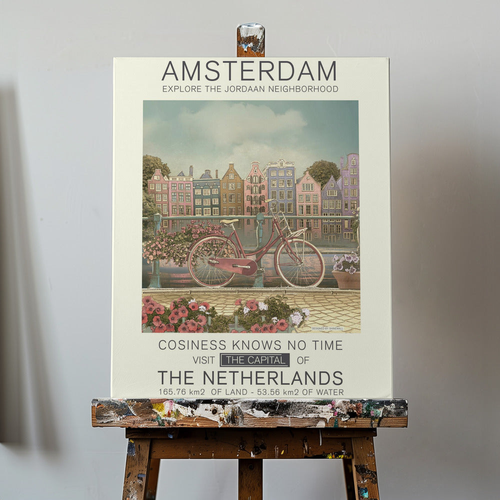 Amsterdamse prent | Canvasprints