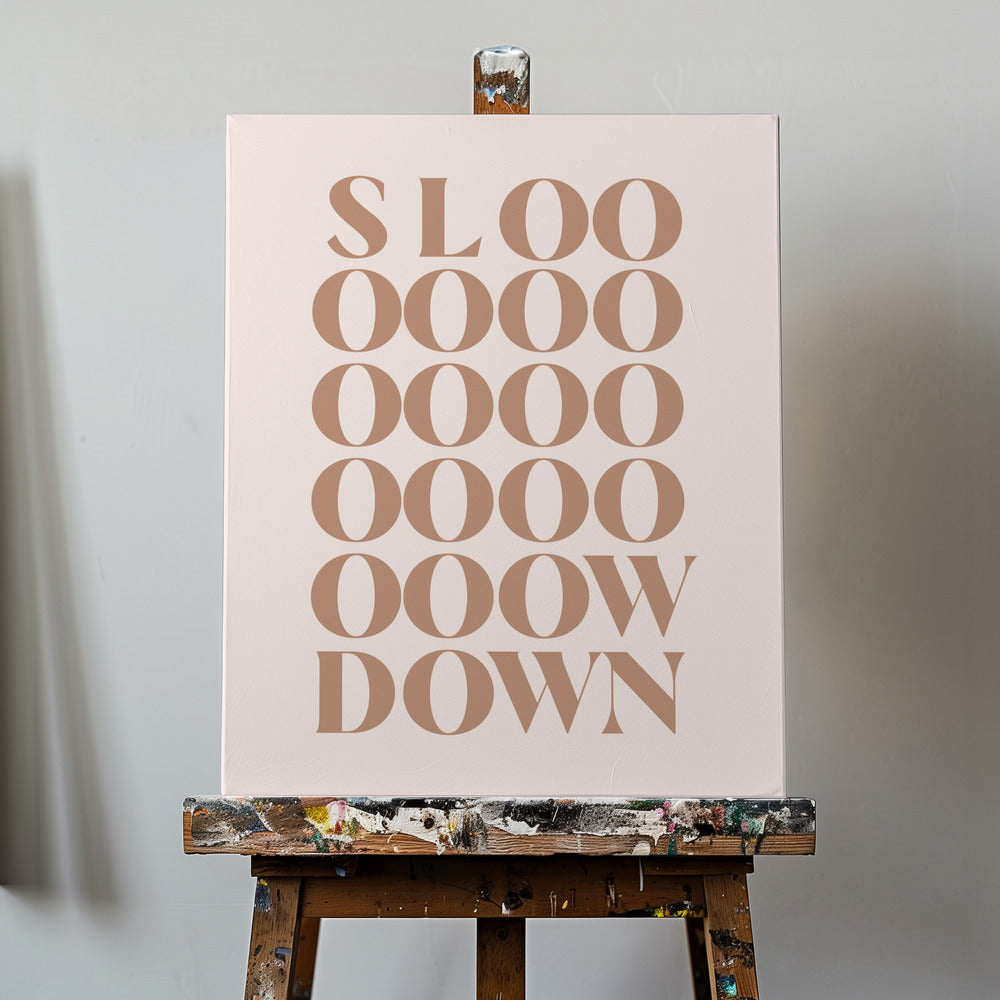 Ralentissez | Tableaux sur Toile