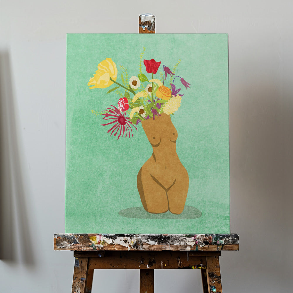 Jag är en vildblomma | Canvas