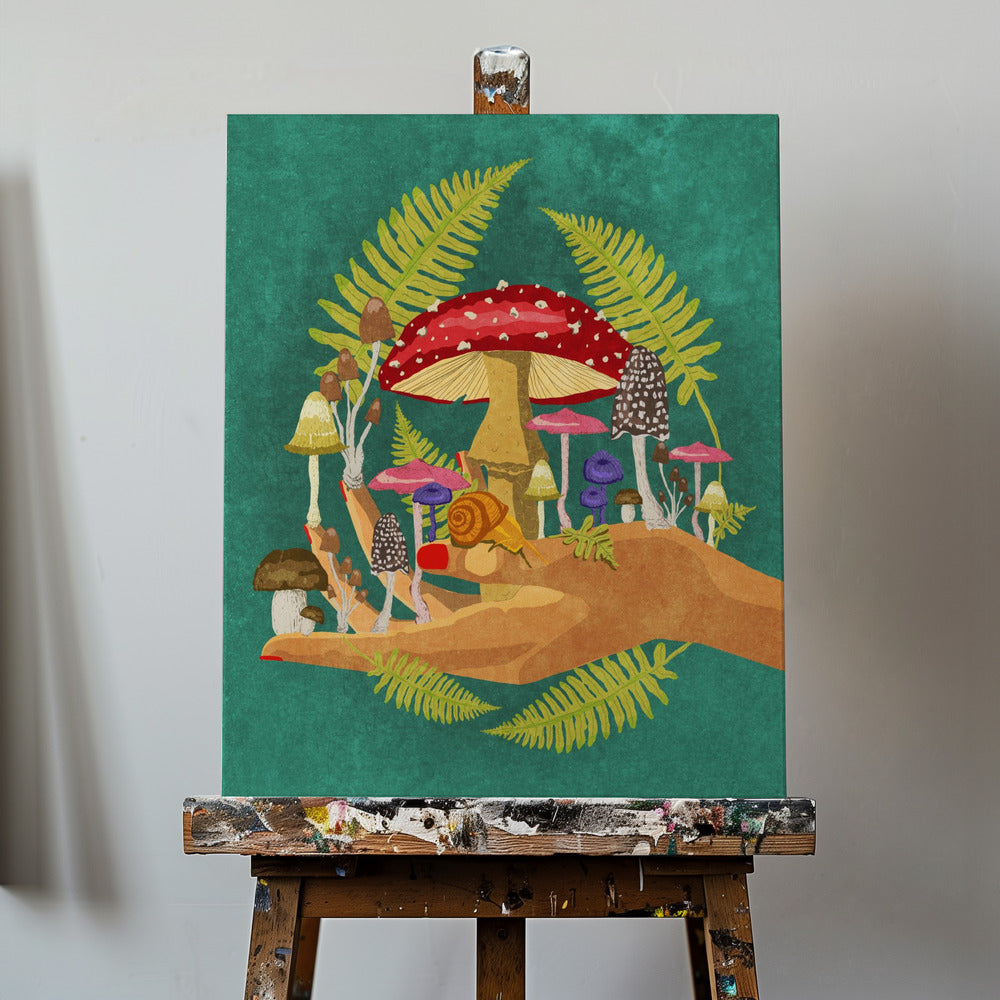 Min svampkosmos | Canvas