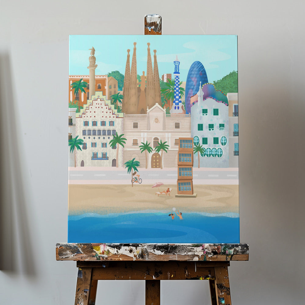 Barcelona | Leinwand-Bilder