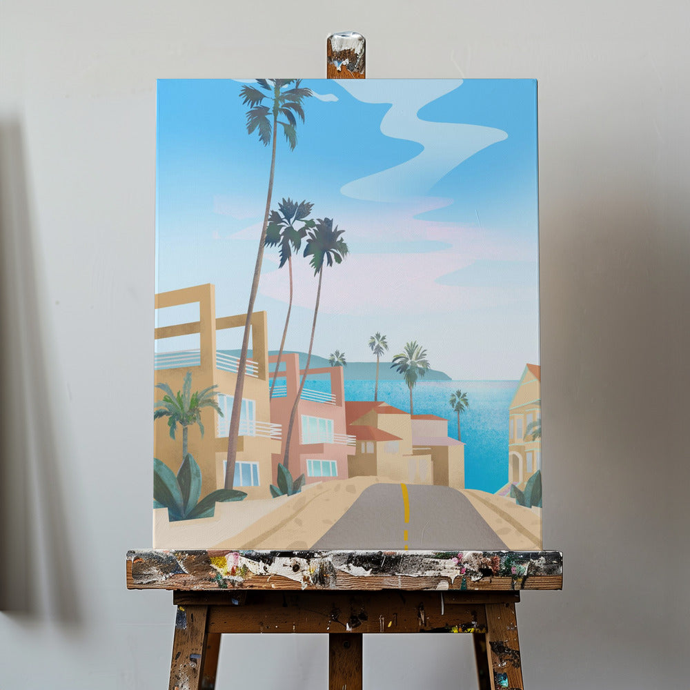 California | Stampe su Tela