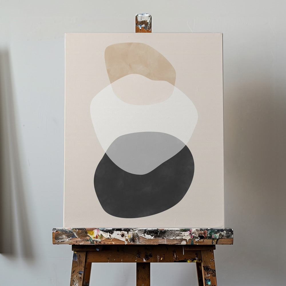 Formes Boho Beiges | Tableaux sur Toile