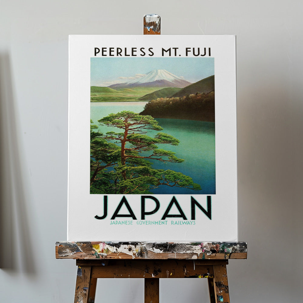 Resor i Japan på 1930-talet Poster Japanska statliga järnvägar | Canvas