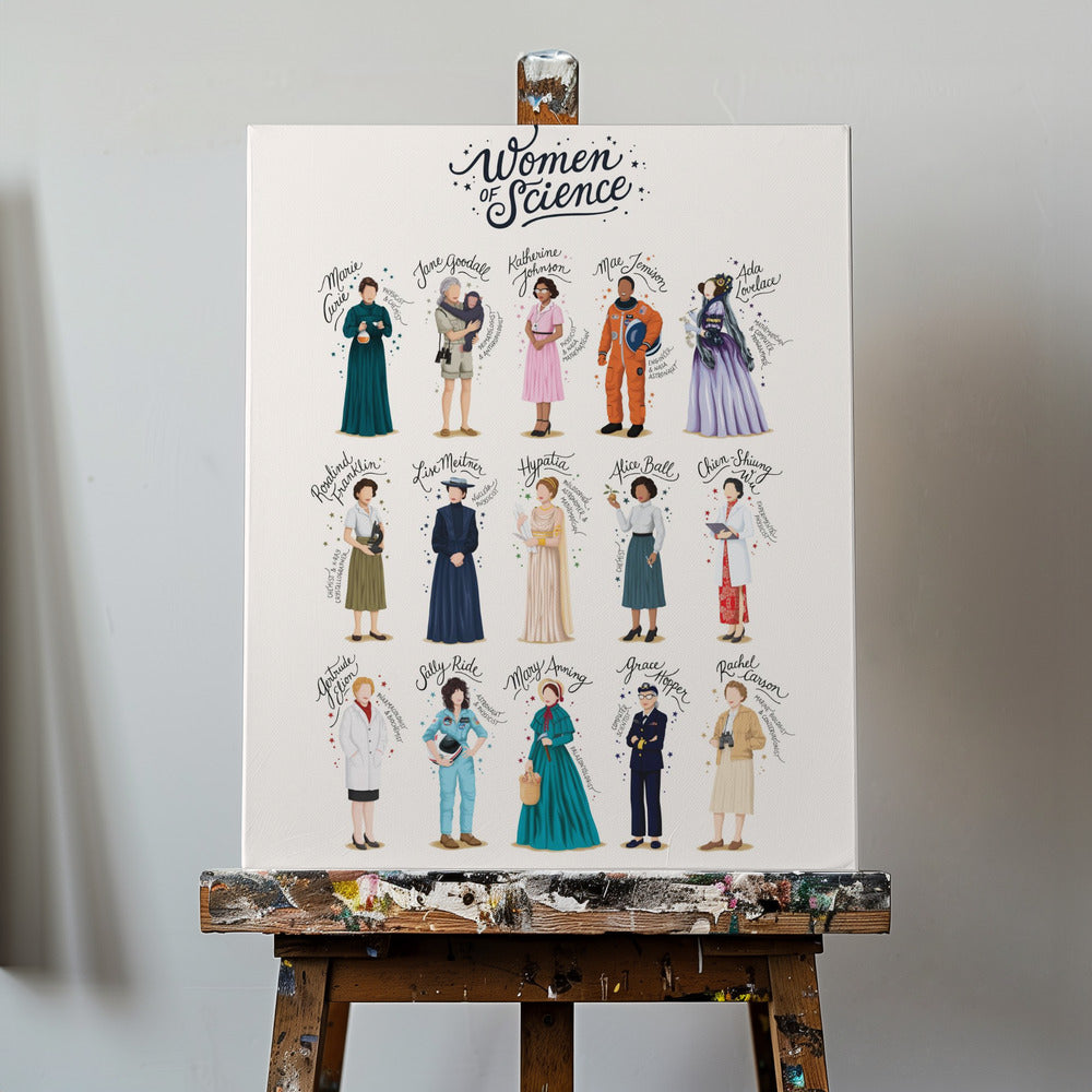 Frauen der Wissenschaft | Leinwand-Bilder