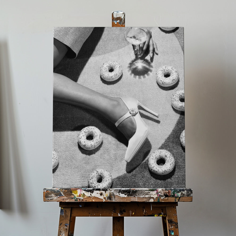 Disco N&B | Tableaux sur Toile