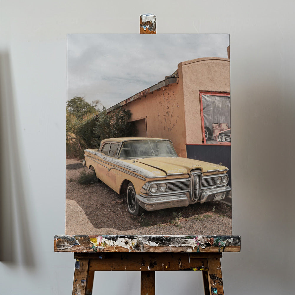 Route 66 Oldtimer | Lærredsbilleder