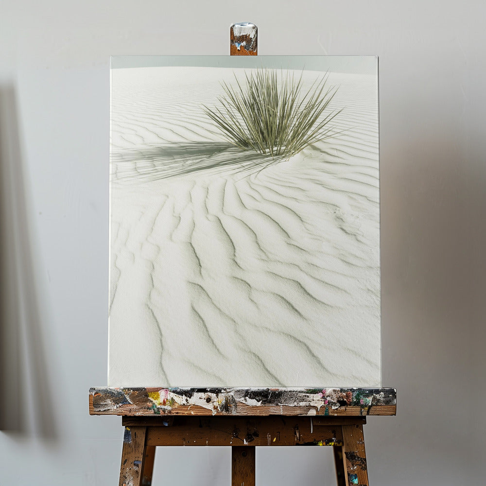 WHITE SANDS Idyllische Vintage-Landschaft | Leinwand-Bilder