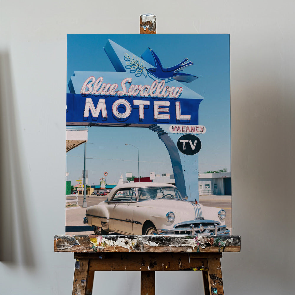 Motel Golondrina Azul | Impresiones en Lienzo