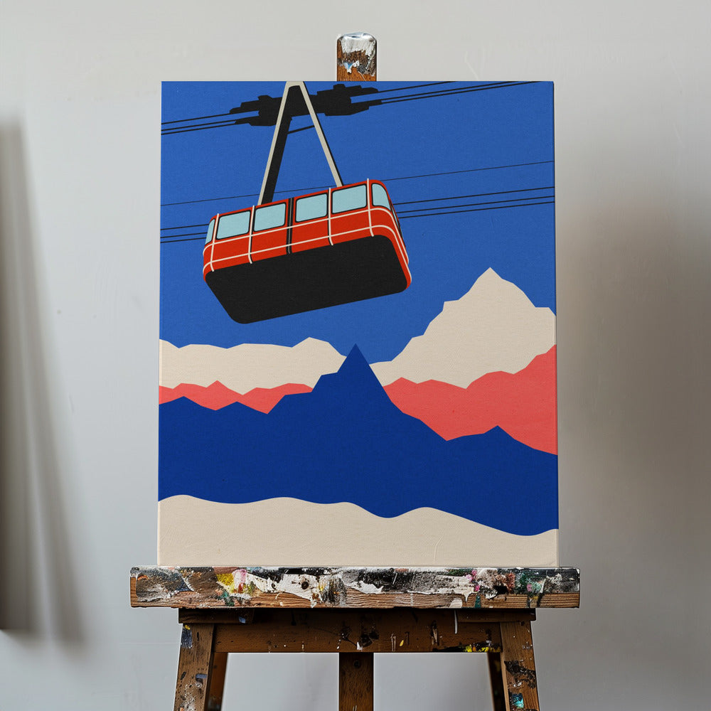Ski Mountains | Canvas