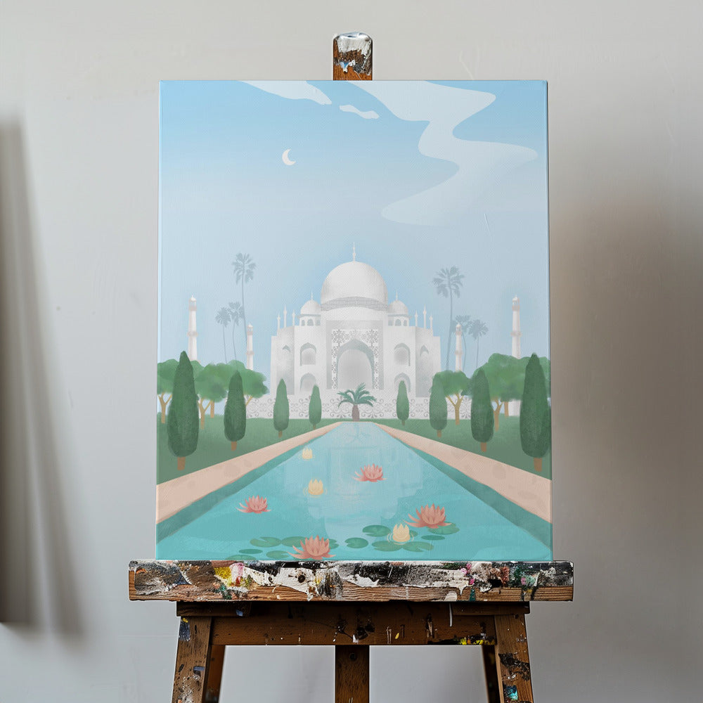 Taj Mahal, Indien | Canvas