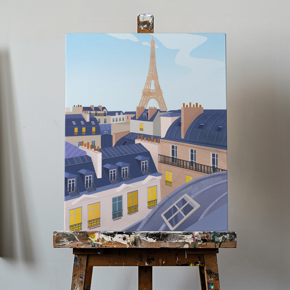 Tetti di Parigi | Stampe su Tela
