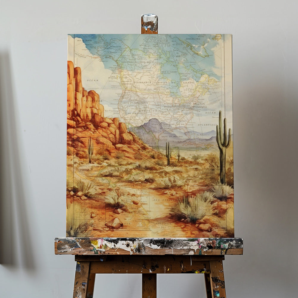 Wüste von Arizona | Leinwand-Bilder