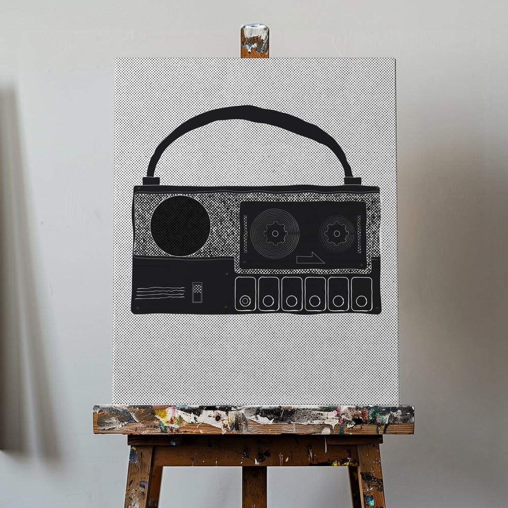 Cassette Tape Recorder | Canvas