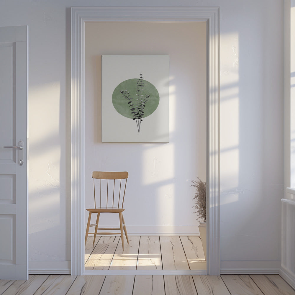Eukalyptus og grønn måne | Lerretsbilder